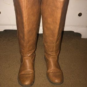 Wide Calf Riding Boots